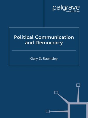 cover image of Political Communication and Democracy